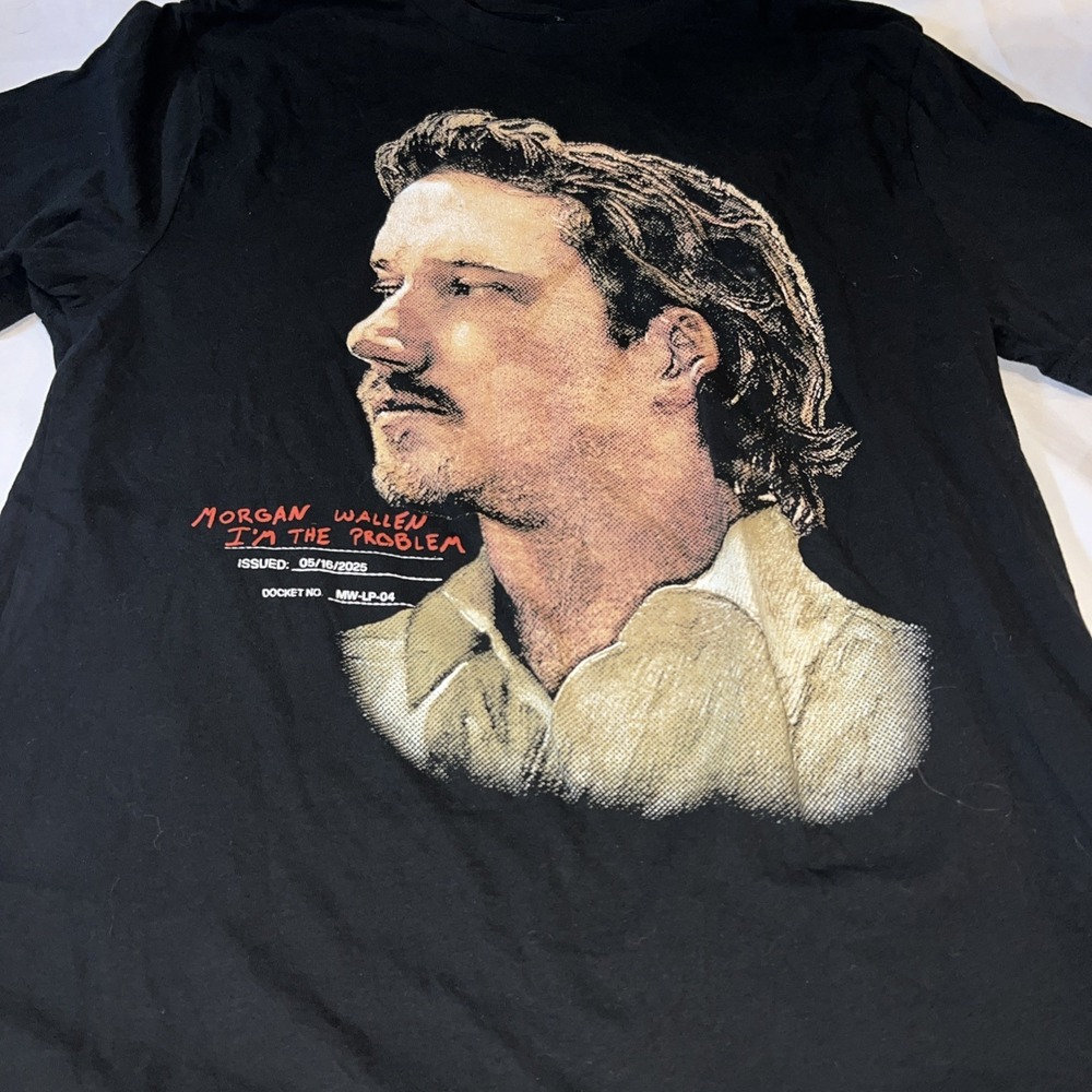 2025 Target‎ Exclusive Morgan Wallen I'm The Problem Short Sleeve Black Xl